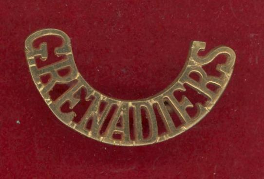 India Army Grenadiers shoulder title