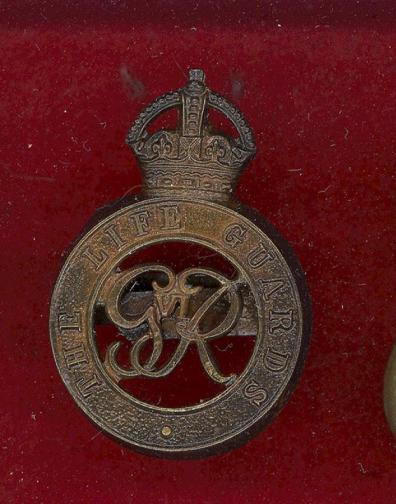 The Life Guards WW2 officer's OSD cap badge