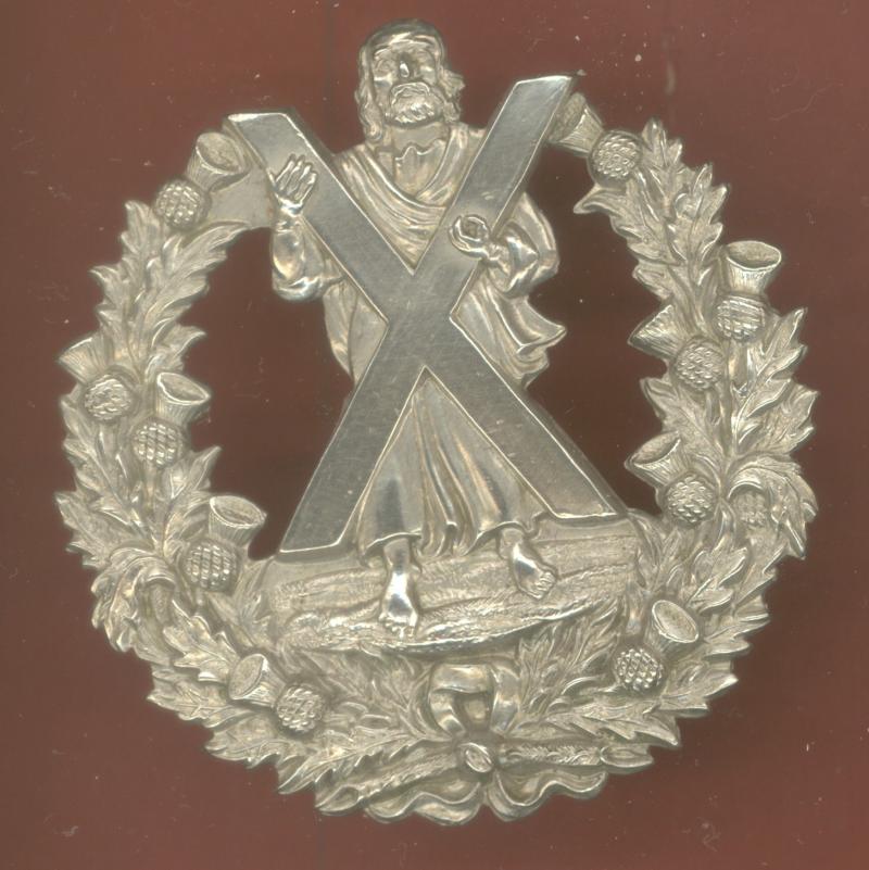 Scottish Q.O. Cameron Highlanders Victorian OR's glengarry badge