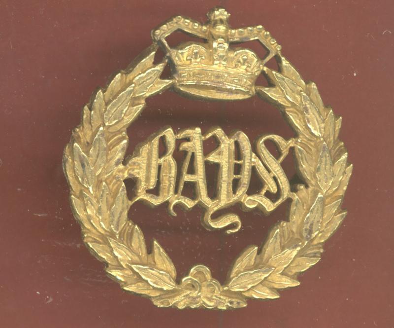 2nd Dragoon Guards (Queen’s Bays) Victorian Officer’s cap badge