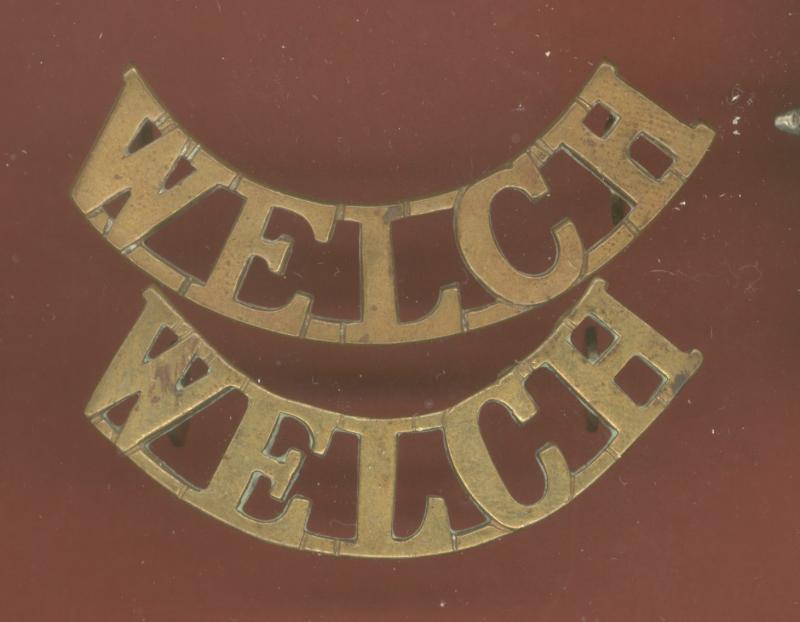 The Welch Regiment WW2 shoulder titles