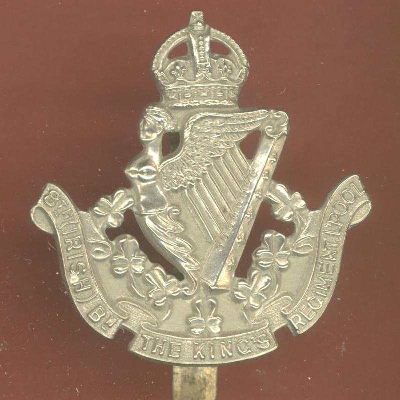 8th (Irish) Bn. King's Liverpool Regt. OR's cap badge