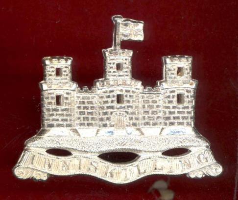Royal Inniskilling Fusiliers Pipers caubeen badge