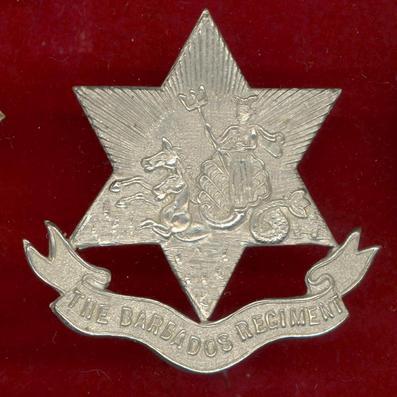 Barbados Regiment post 1948 OR s badge. 