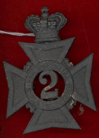 2nd Somersetshire Rifle Volunteers Victorian Sergeant s pouch belt plate. 