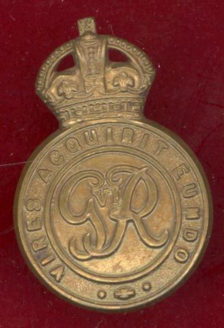 Royal Military College Sandhurst Officer Cadet cap badge 