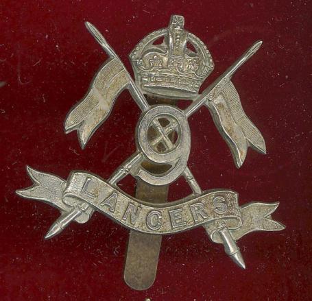 9th Queen's Royal Lancers OR's cap badge