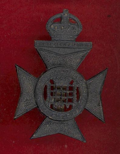 16th County of London Bn. Queen's Westminster Rifles cap badge