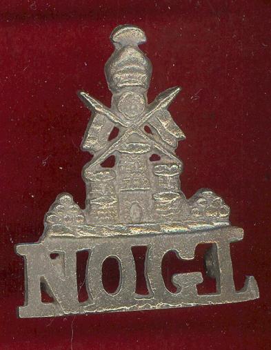 Indian Army Hyderabad Nizam's Own Golconda Lancers head-dress badge