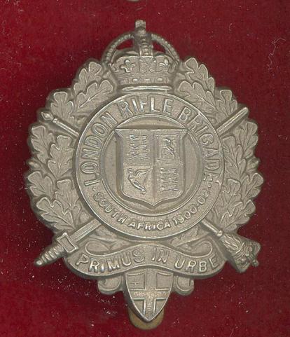 London Rifle Brigade WW1 OR's cap badge