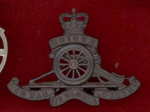 Royal Artillery Officer's OSD cap badge