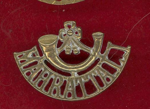 Indian Army Mahratta Light Infantry shoulder title