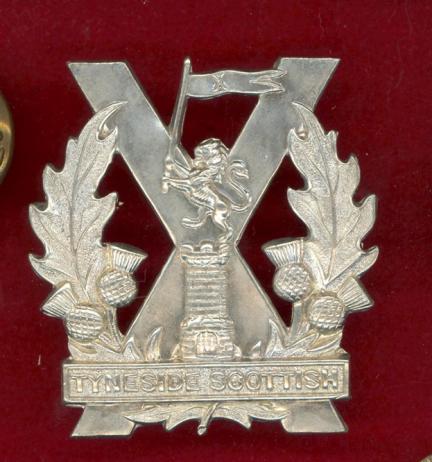 Tyneside Scottish WW2 OR's glengarry badge