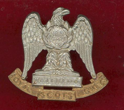 Scottish Royal Scots Greys OR's cap badge