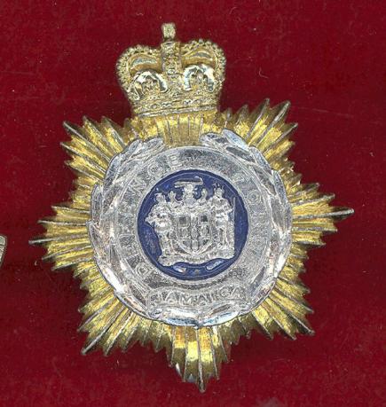 Jamaica Defence Force staybright cap badge