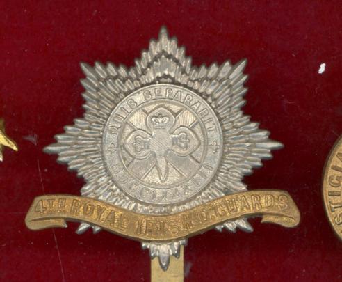 4th Royal Irish Dragoon Guards WW1 OR's cap badge