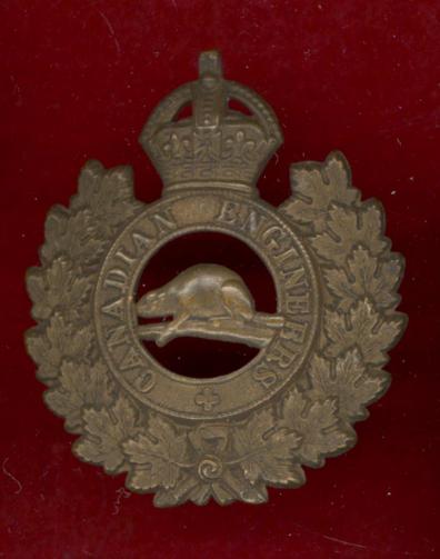 WW1 Canadian Engineers CEF  cap badge