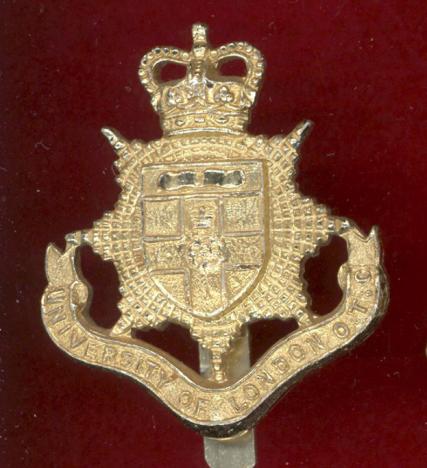 University of London O.T.C. staybright cap badge