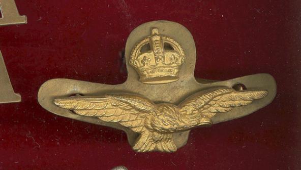 Royal Air Force Officer's field service cap badge