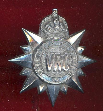 Canadian Victoria Rifles of Canada cap badge