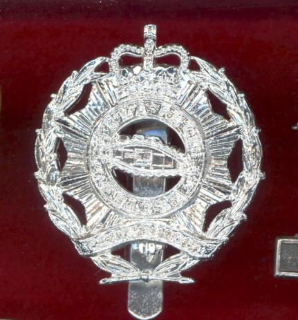 North Somerset & Bristol Yeomanry staybright cap badge