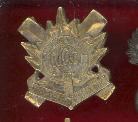 Canadian Copper Cliff Highlanders Cadet Corps cap badge