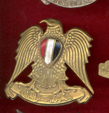 Egyptian Army beret badge