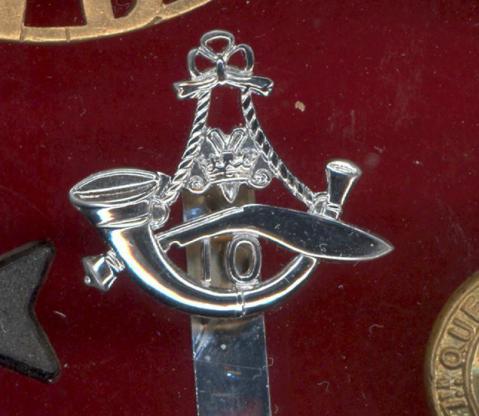 10th PMO Gurkha Rifles beret badge