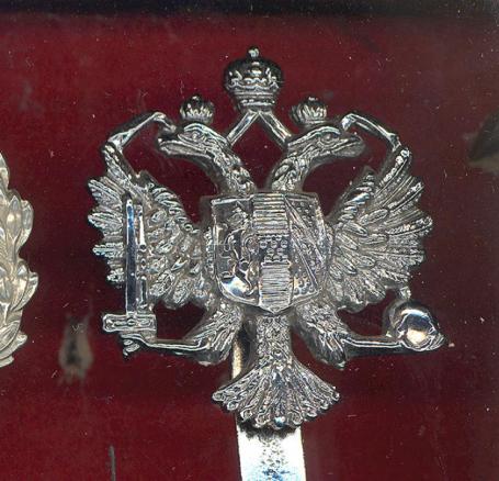 Queen's Dragoon Guards OR's cap badge