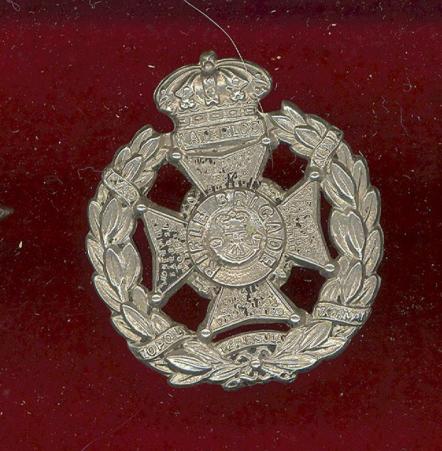 The Rifle Brigade Prince Consort's Own Victorian field service cap badge