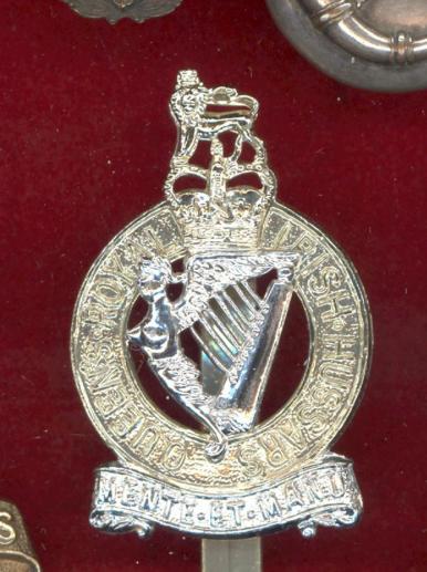 Queen's Royal Irish Hussars staybright cap badge