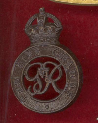 The Life Guards WW2 officer's OSD cap badge