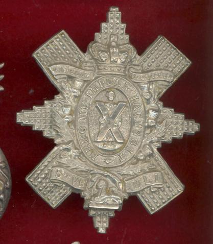 Scottish 5th VB Highland Light Infantry Victorian OR's glengarry badge 