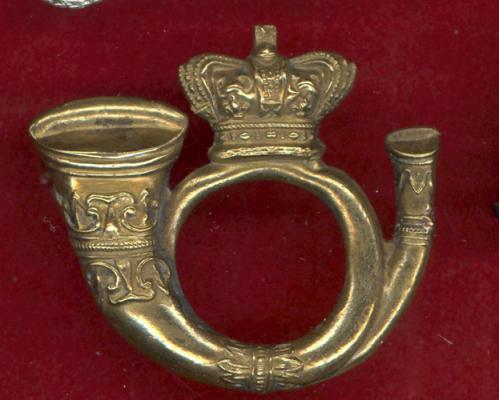 Victorian Rifle Volunteer Corps glengarry / shako badge