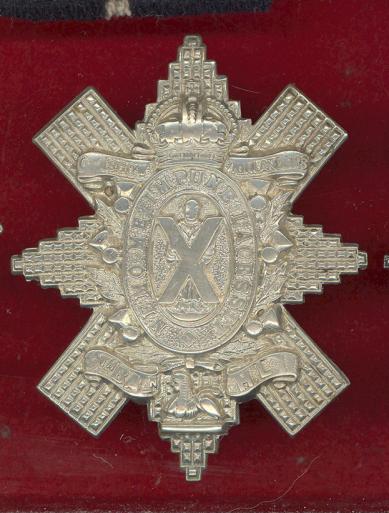 Scottish Glasgow Highlanders 9th Bn.HLI WW1 glengarry badge