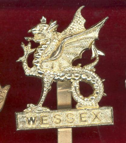 Wessex Brigade staybright cap badge