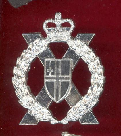 The London Yeomanry and Territorials staybright cap badge