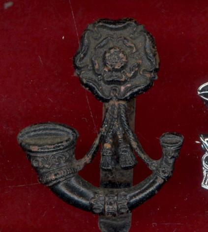 6th (Rifle) Bn. King's Liverpool Regt. OR's cap badge