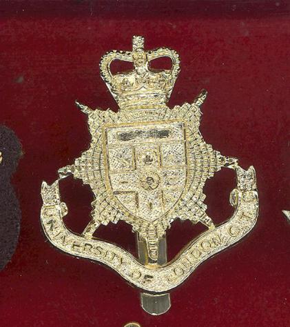 University of London O.T.C. staybright cap badge