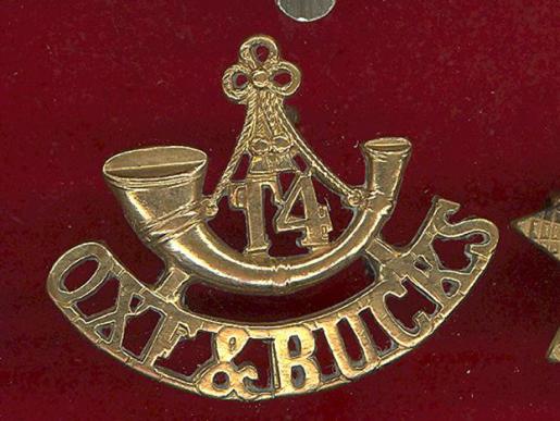 Bugle / T4 / OXF & BUCKS WW1 shoulder title