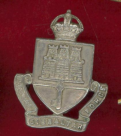 Gibraltar Defence Force cap badge