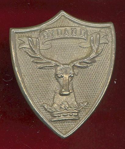 Scottish VB  Gordon Highlanders Victorian sporran badge