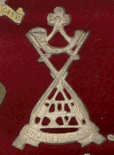 Indian Army. 2nd Bn 15th Punjab Regiment head-dress badge 