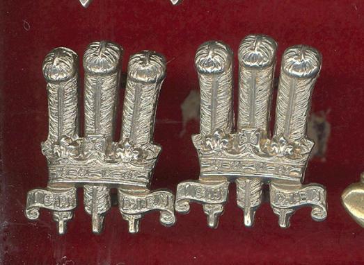 2nd King Edward VII Own Gurkha Rifles OR's collar badges