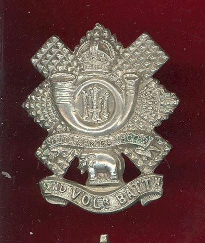 Scottish 2nd VB Highland Light Infantry sporran badge