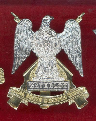 Royal Scots Dragoon Guards staybright cap badge