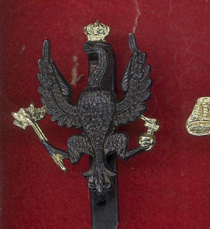 14th/20th King's Hussars staybright cap badge