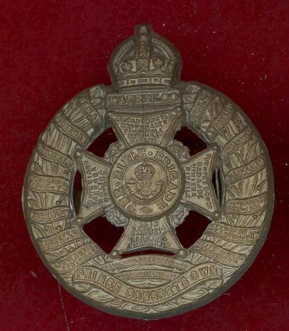 The Rifle Brigade WW2 plastic economy cap badge