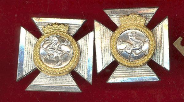 The Duke of Edinburgh's Royal Regiment Officer's collar badges