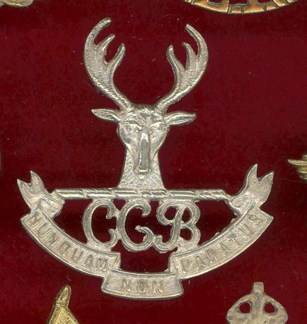 Ceylon Cadet Battalion cap badge